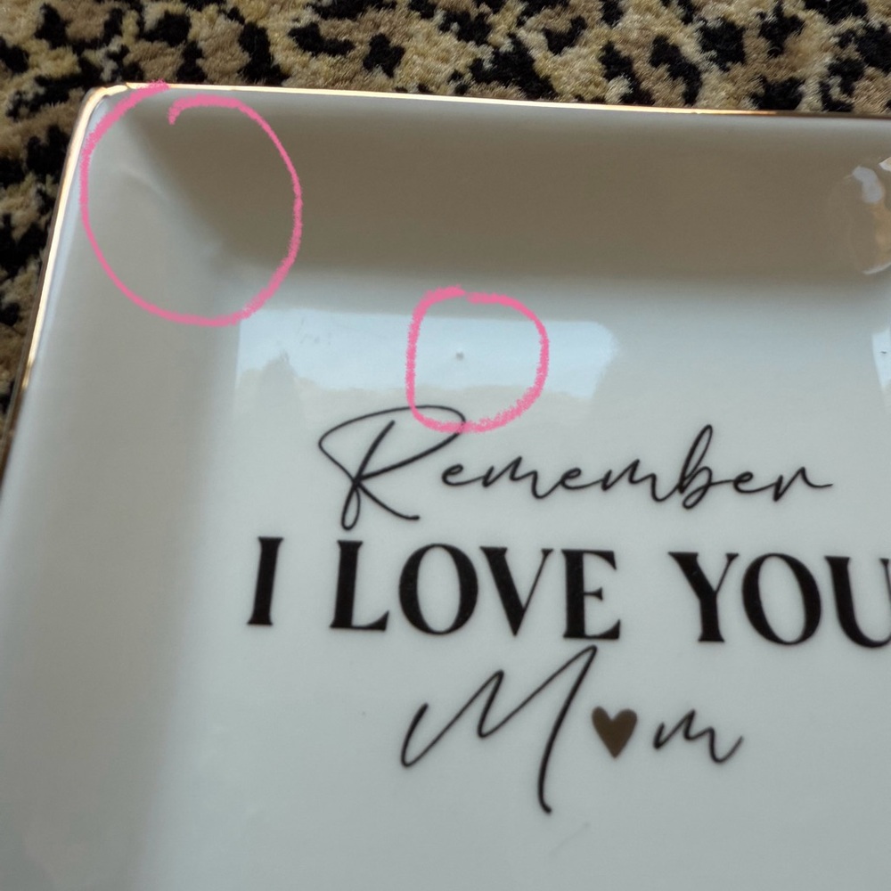 Trinket dish - Remember I Love You Mom (NIB) - Picture 8 of 8